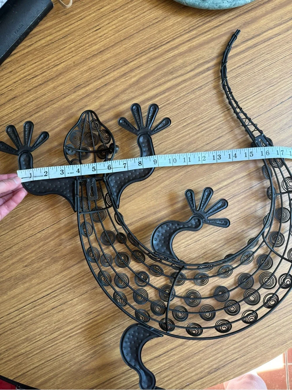 Metal Gecko Wall Decor